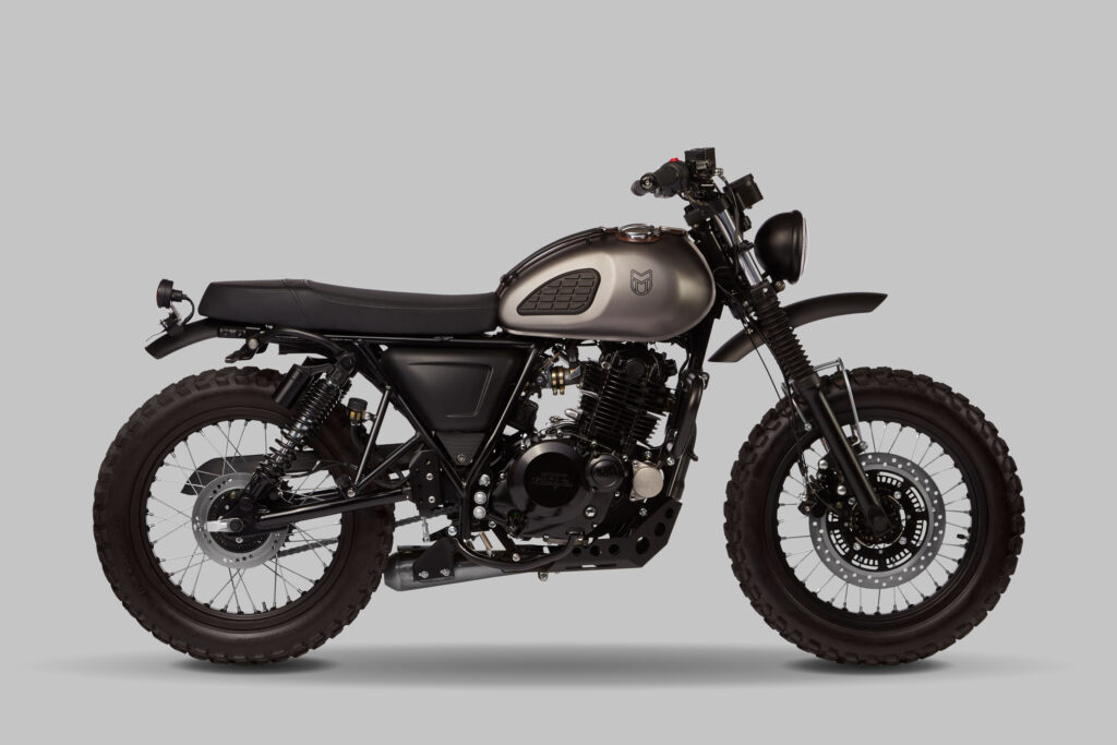 MM Mushman 250 with traction knee grips/ tank grips