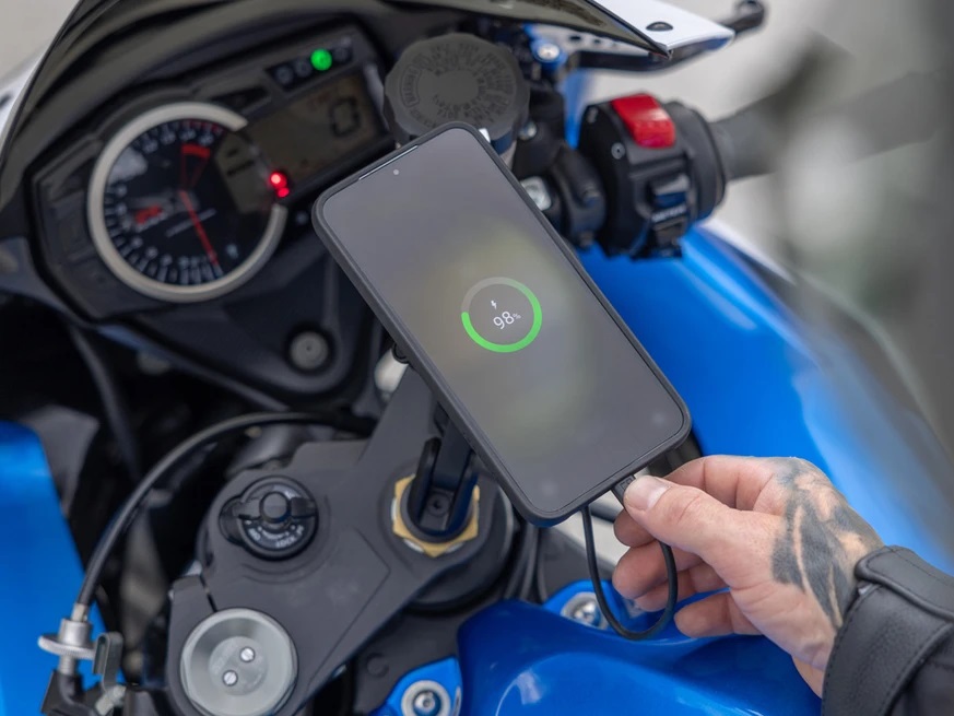 Quad Lock USB charger for motorcycles